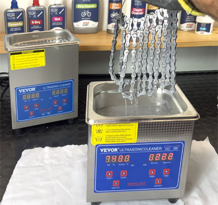 Ultrasonic Chain Cleaner